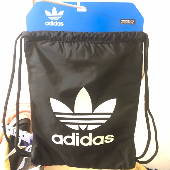 adidas drawstring sports bag
